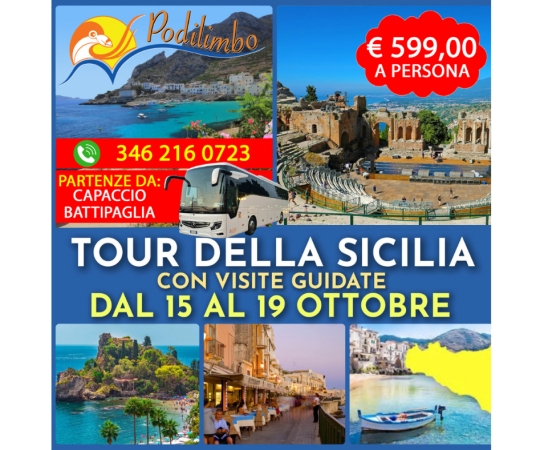 Tour della Sicilia Viaggi di Gruppo