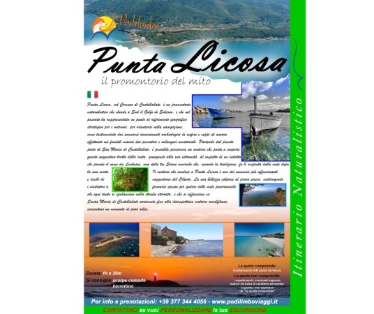 Punta Licosa Escursioni in Cilento