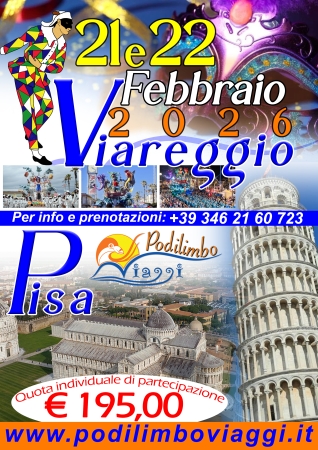 Carnevale a Viareggio Viaggi di Gruppo